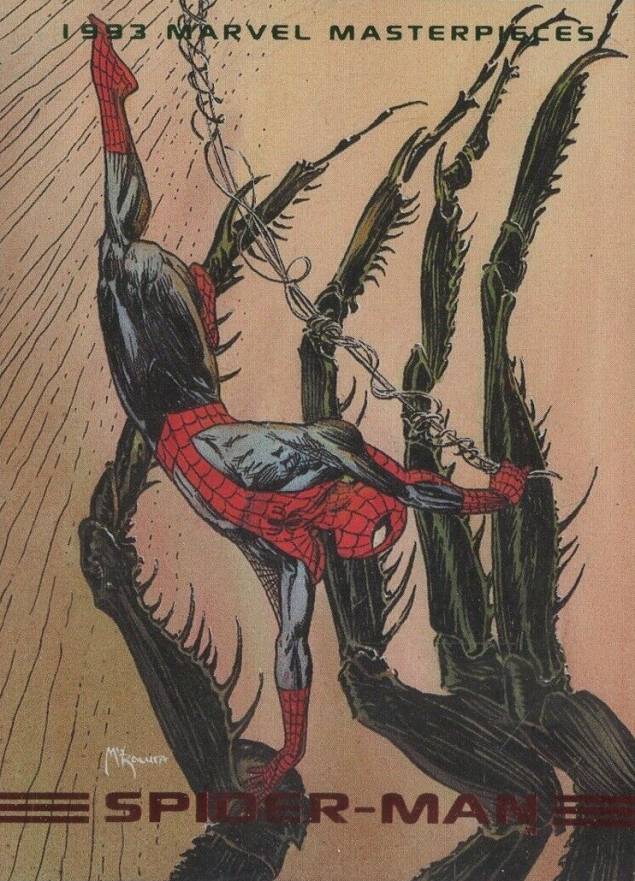 1993 Marvel Masterpieces Spider-Man #5 Non-Sports Card