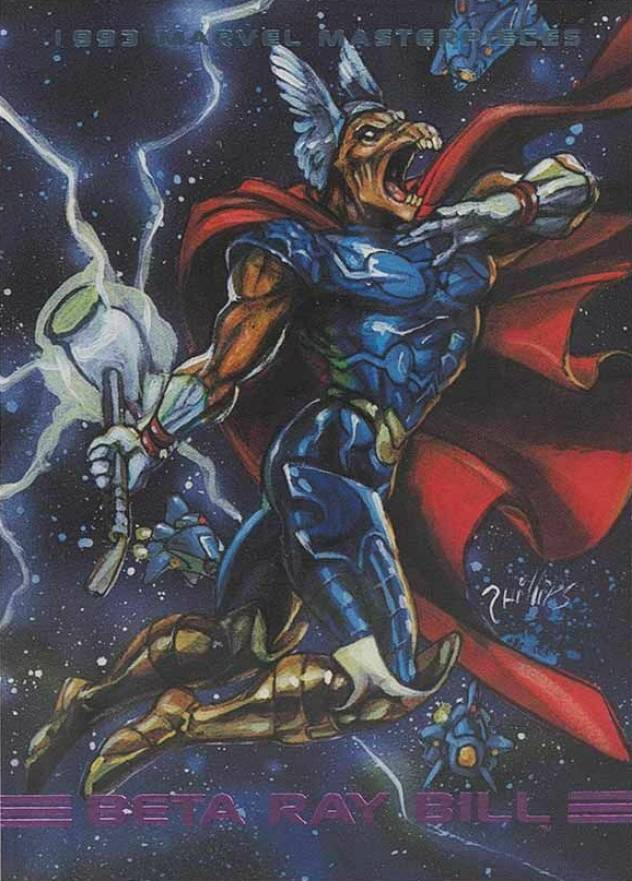 1993 Marvel Masterpieces Trading Cards #74 Vengeance 