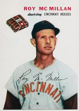1954 Wilson Franks Roy McMillan # Baseball Card