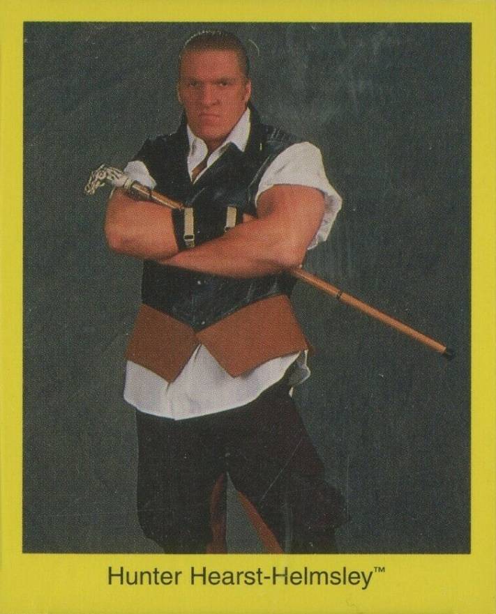 1997 Cardinal WWF Trivia Series Hunter Hearst-Helmsley # Other Sports Card