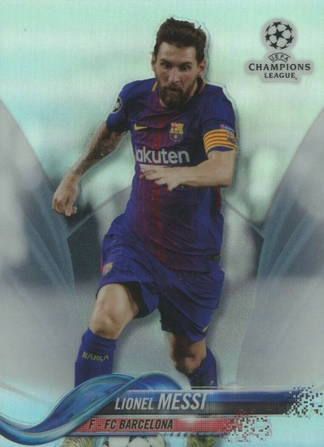 2018 Topps Chrome UEFA Champions League Lionel Messi #1 Boxing & Other Card