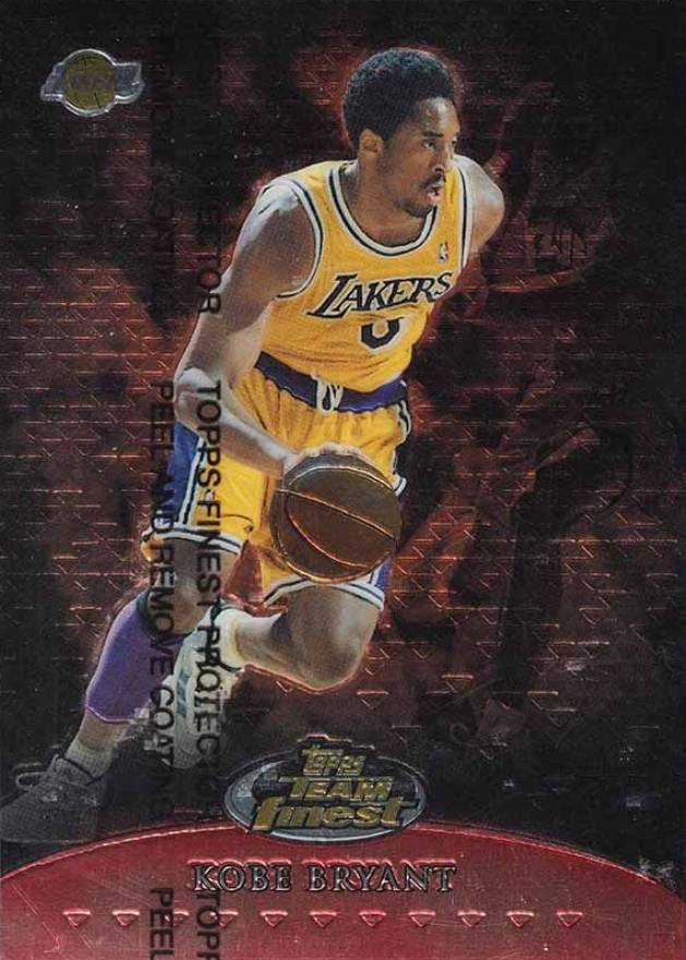 1999 Finest Team Finest Red Kobe Bryant #TF18 Basketball Card