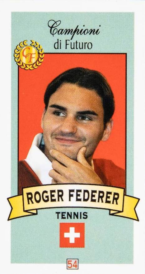 2003 Campioni DI Futuro Roger Federer #54 Other Sports Card