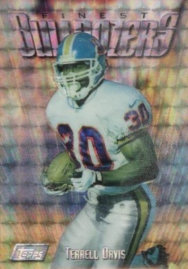 1997 Finest Terrell Davis #145 Football Card