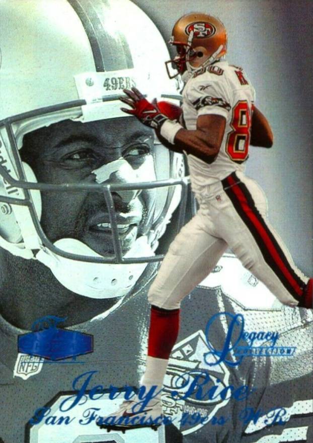 1998 Flair Showcase Legacy Collection Jerry Rice #6 Football Card