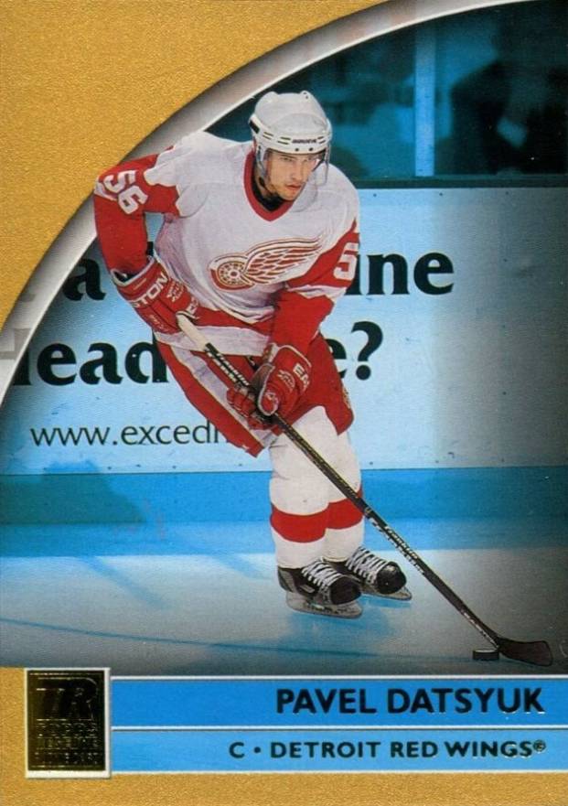 2001 Topps Reserve Pavel Datsyuk #117 Hockey Card