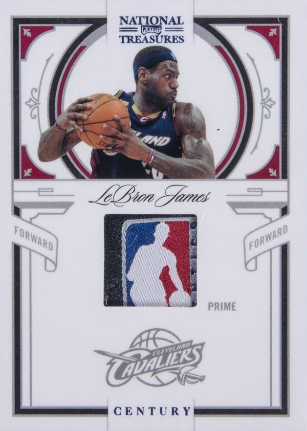 2009 Playoff National Treasures Century LeBron James #2 Basketball Card