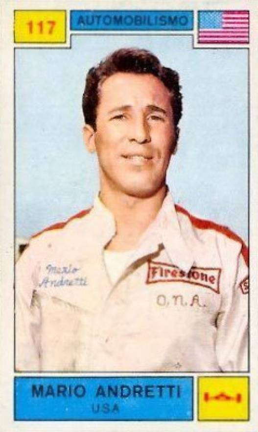 1969 Panini Campioni Dello Sport Mario Andretti #117 Other Sports - VCP ...