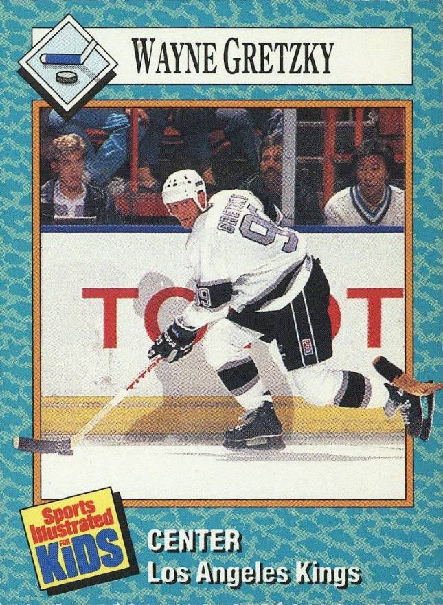 1989 S.I. for Kids Wayne Gretzky #19 Hockey Card