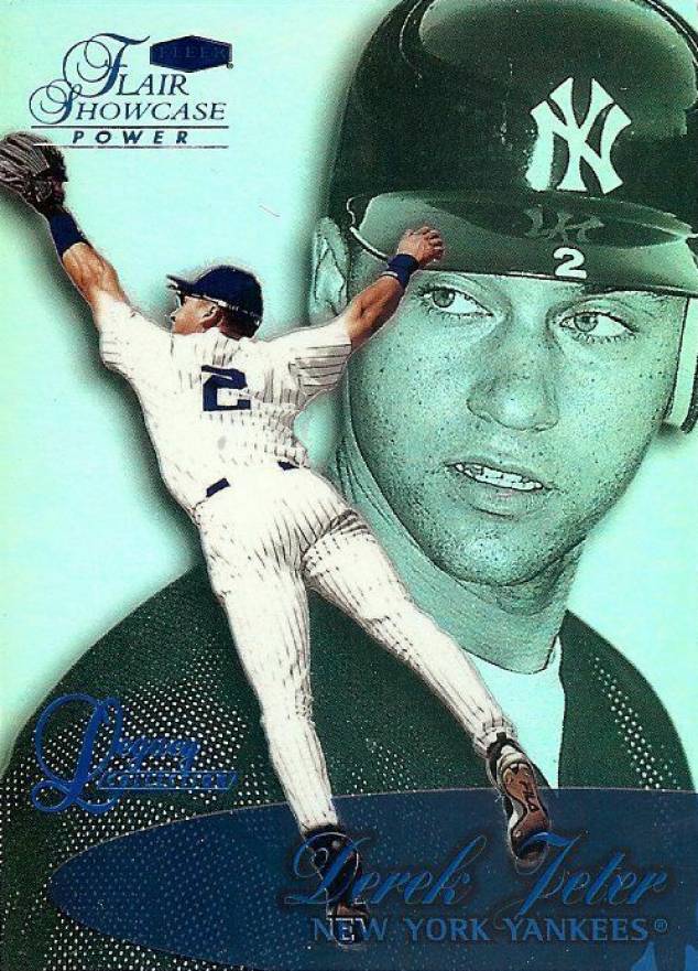 1999 Flair Showcase Legacy Collection Derek Jeter #22L Baseball Card