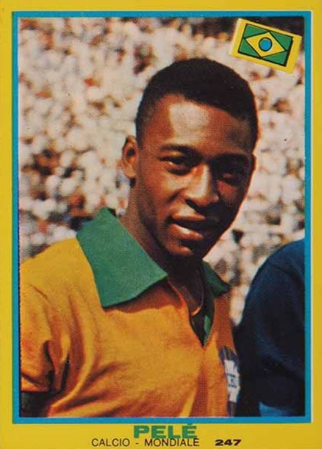 1968 Mira Tuttosport I Campionissimi Pele #247 Other Sports Card