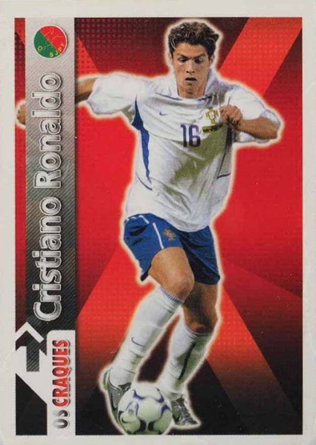 2004 Panini Paixao Por Portugal Euro '04 Stickers Cristiano Ronaldo #117 Soccer Card