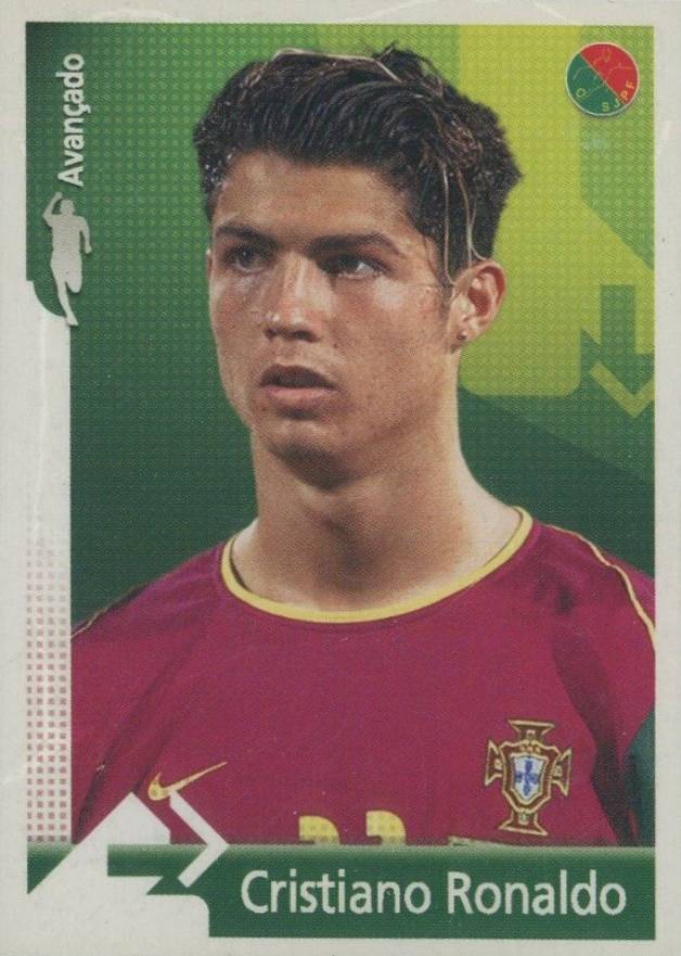 2004 Panini Paixao Por Portugal Euro '04 Stickers Cristiano Ronaldo #66 Soccer Card