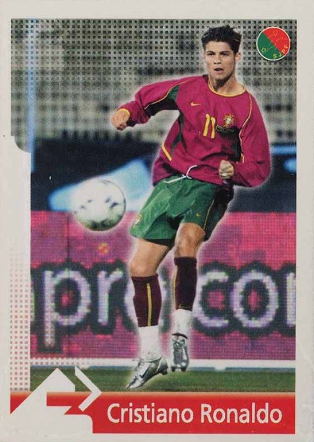 2004 Panini Paixao Por Portugal Euro '04 Stickers Cristiano Ronaldo #101 Soccer Card