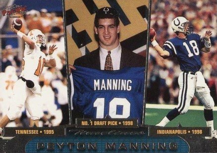 1998 Pacific Timelines Peyton Manning #8 Football Card
