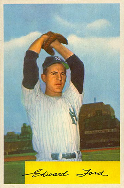 1954 Bowman Whitey Ford #177 Baseball Card
