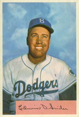 1954 Bowman Duke Snider #170 Baseball Card