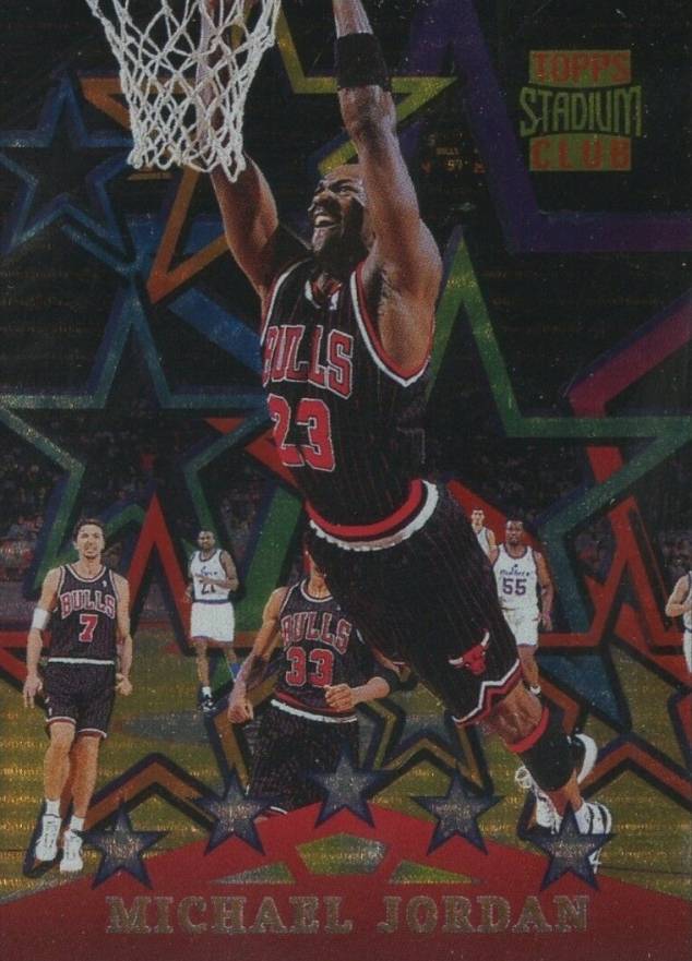 1996 Stadium Club Special Forces Michael Jordan #SF4 Basketball Card
