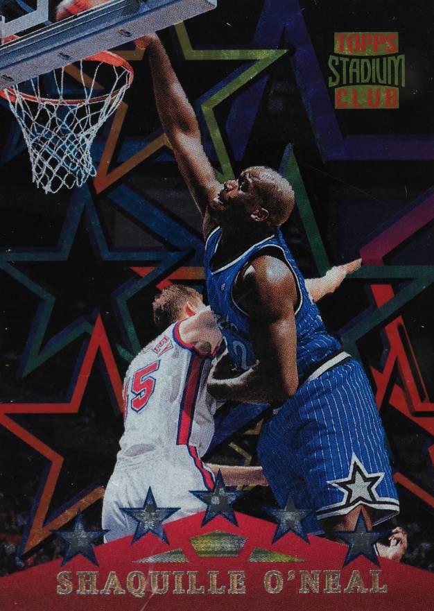 1996 Stadium Club Special Forces Shaquille O'Neal #SF5 Basketball Card