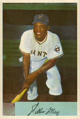 1954 Bowman Willie Mays #89 Baseball Card