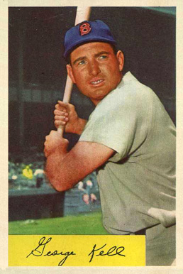 1954 Bowman George Kell #50 Baseball Card