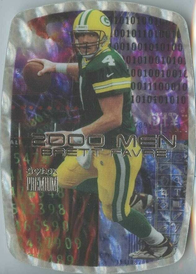 1999 Skybox Premium 2000 Men Brett Favre #14 Football Card