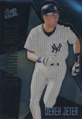 1997 Ultra Starring Role Derek Jeter #9 Baseball Card