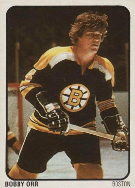 1974 Lipton Soup Bobby Orr #8 Hockey Card