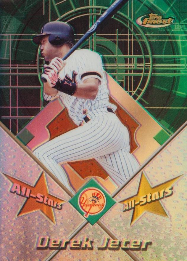 2001 Finest All Stars Derek Jeter #FAS2 Baseball Card