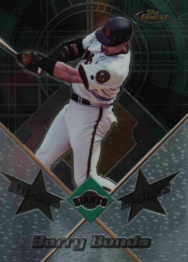 2001 Finest All Stars Barry Bonds #FAS8 Baseball Card