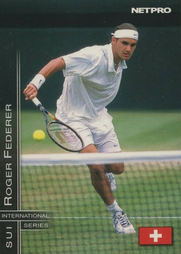 2003 Netpro International Series Roger Federer #11 Boxing & Other Card