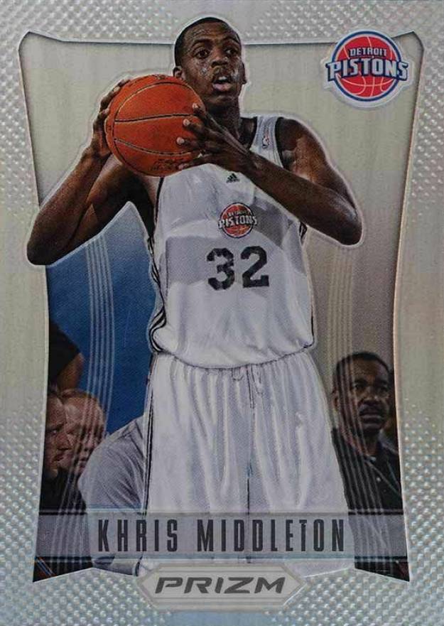 2012 Panini Prizm  Khris Middleton #285 Basketball Card