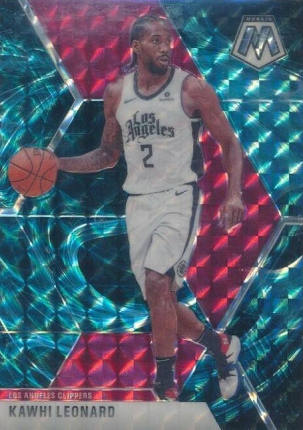 2019 Panini Mosaic Kawhi Leonard #78 Basketball Card