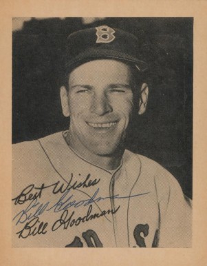 1953 First National Super Market Red Sox Billy Goodman # Baseball Card