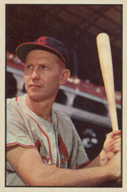 1953 Bowman Color Red Schoendienst #101 Baseball Card