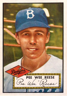 1952 Topps "Pee Wee" Reese #333 Baseball Card
