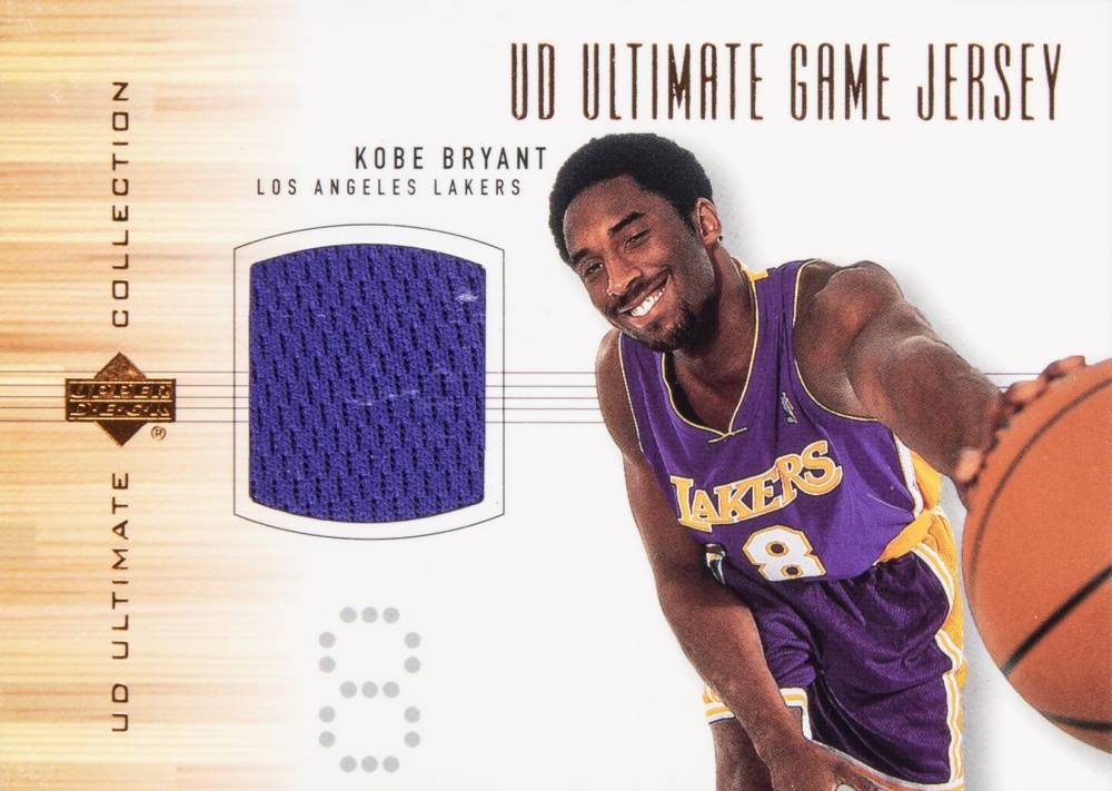 2000 Ultimate Collection Ultimate Game Jersey Kobe Bryant #KB-J Basketball Card