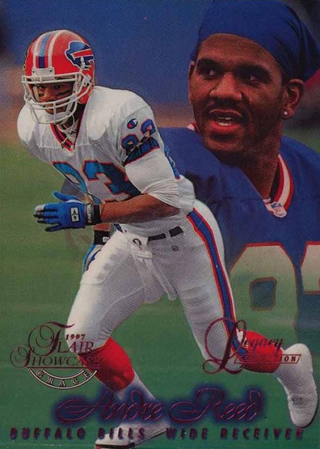 1997 Flair Showcase Legacy Collection Andre Reed #58 Football Card