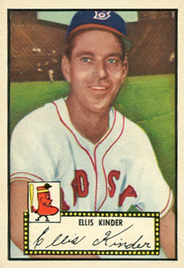 1952 Topps Ellis Kinder #78b Baseball Card