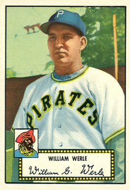 1952 Topps William Werle #73b Baseball Card
