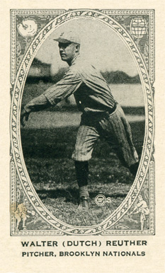 1922 American Caramel Walter (Dutch) Reuther # Baseball Card