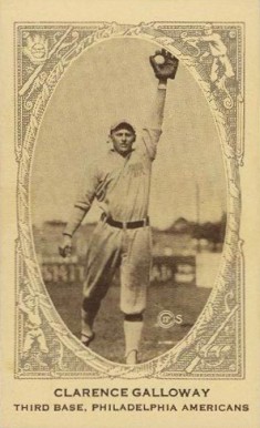 1922 American Caramel Clarance Galloway # Baseball Card