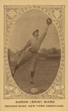 1922 American Caramel Aaron Ward # Baseball Card