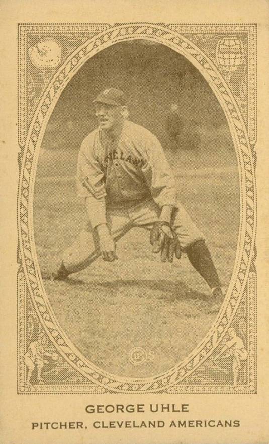 1922 American Caramel George Uhle # Baseball Card
