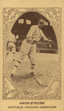 1922 American Caramel Amos Strunk # Baseball Card