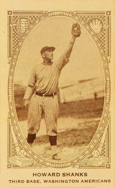 1922 American Caramel Howard Shanks # Baseball Card