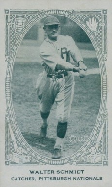 1922 American Caramel Walter Schmidt # Baseball Card