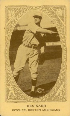 1922 American Caramel Ben Karr # Baseball Card