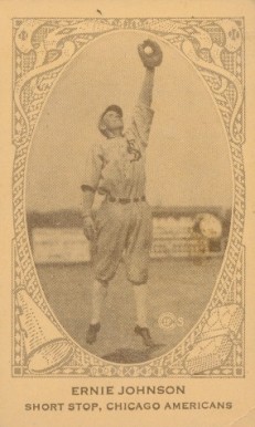 1922 American Caramel Ernie Johnson # Baseball Card
