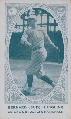1922 American Caramel Bernard (Bud) Hungling # Baseball Card